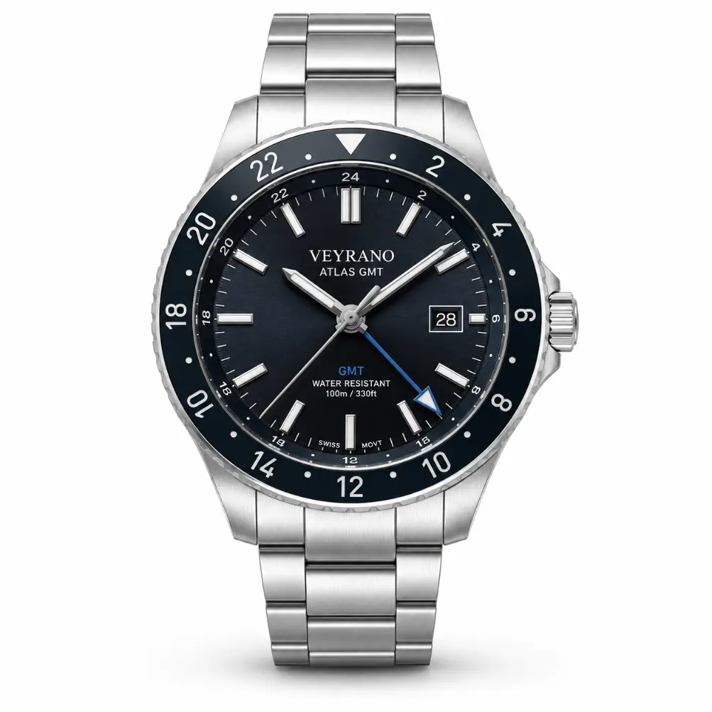 Veyrano Atlas GMT 42 Armbanduhr